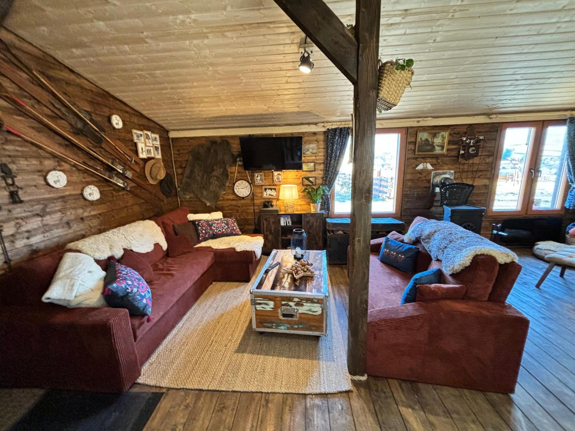 Domek alpejski Bieszczadzka Osada Saunowisko-każdy Dom Z Sauną I Jacuzzi *