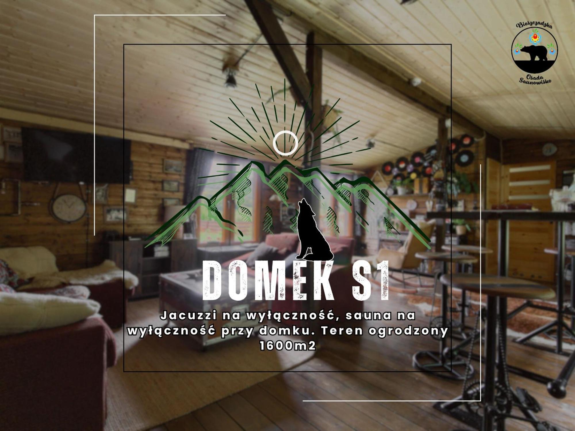 Domek alpejski Bieszczadzka Osada Saunowisko-każdy Dom Z Sauną I Jacuzzi *
