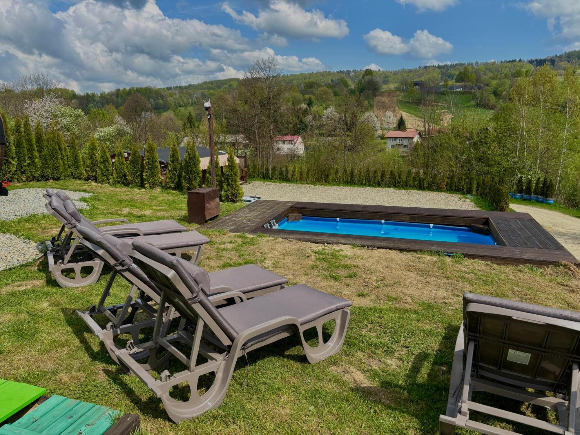 Domek alpejski Bieszczadzka Osada Saunowisko-każdy Dom Z Sauną I Jacuzzi Solina (Podkarpackie)