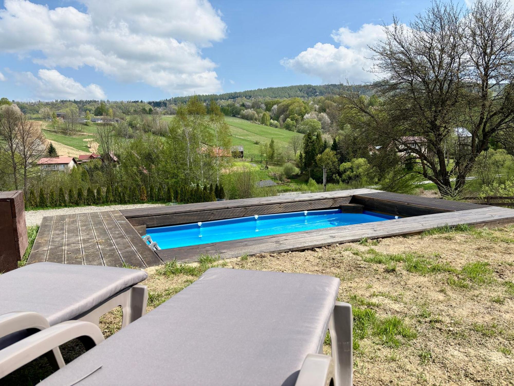 Domek alpejski Bieszczadzka Osada Saunowisko-każdy Dom Z Sauną I Jacuzzi