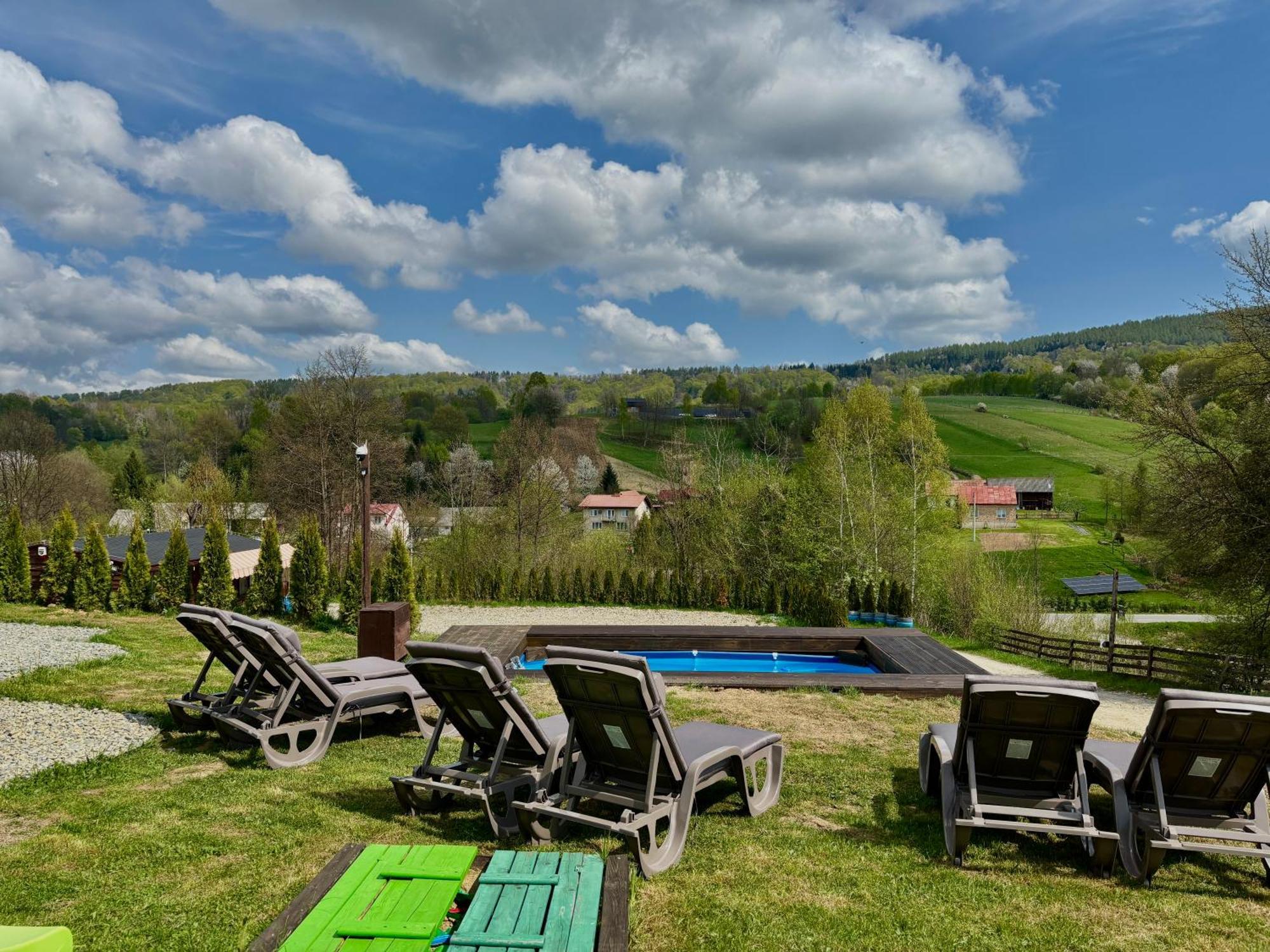 Bieszczadzka Osada Saunowisko-każdy Dom Z Sauną I Jacuzzi Domek alpejski Solina (Podkarpackie)
